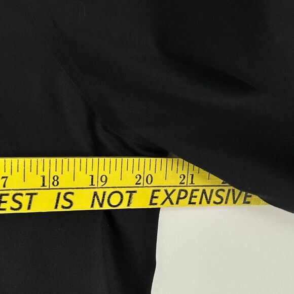 NWT CHICO’S Sloane Black Button Down Shirt Sz 1 (M/8) Effortless No-Iron Cotton - Picture 10 of 16